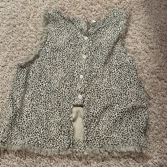 leapord print tank blouse - Picture 2 of 2